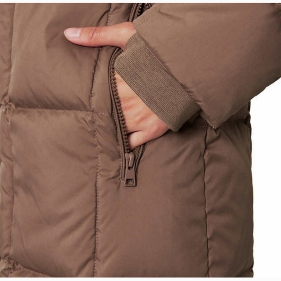 Mondetta Ladies Square Quilted Down Parka ~ brown nwt - Picture 7 of 13